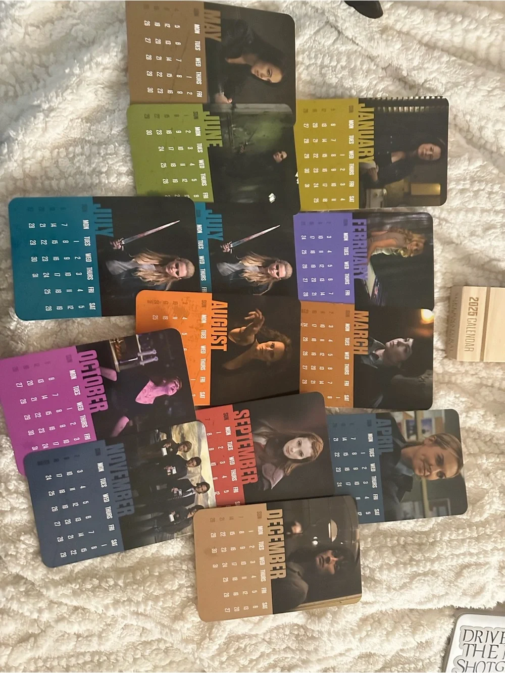 2025 Supernatural CultureFly Calendar
